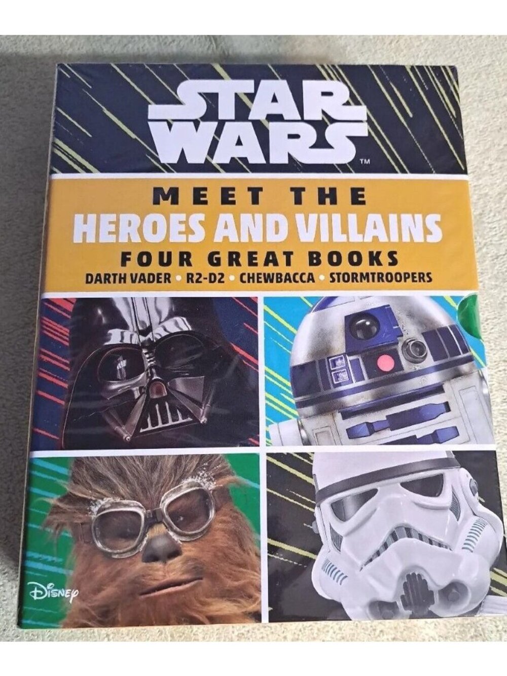 Star Wars Meet the Heroes and Villains Box Set : Four Great Books by Ruth...